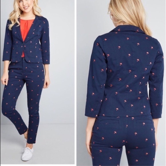 Modcloth Legendary Lifestyle Blazer and pants - Picture 1 of 6